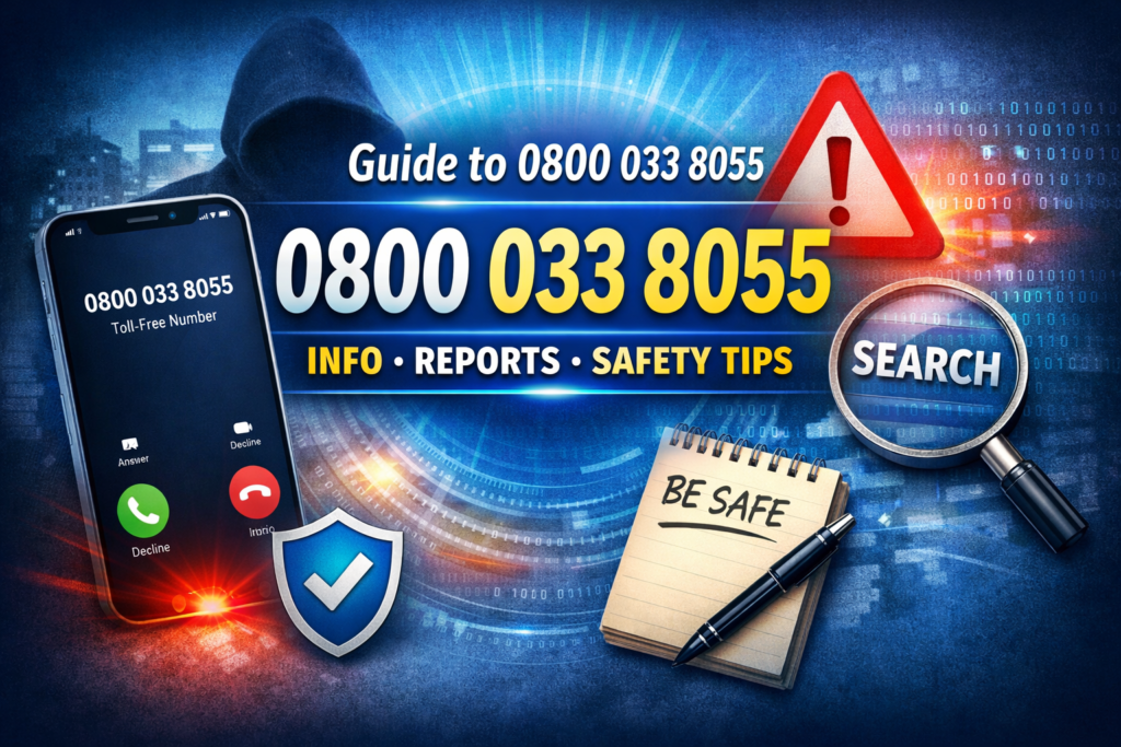 0800 033 8055 – Complete Guide to This Toll-Free Number, Reports, and Safety Tips (2026 Update)